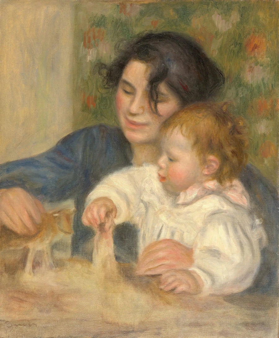Gabrielle och Jean - Pierre-Auguste Renoir