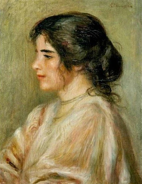 Gabrielle i profil - Pierre-Auguste Renoir