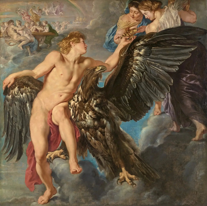 Ganymedes tar emot Hebes skål - Peter Paul Rubens