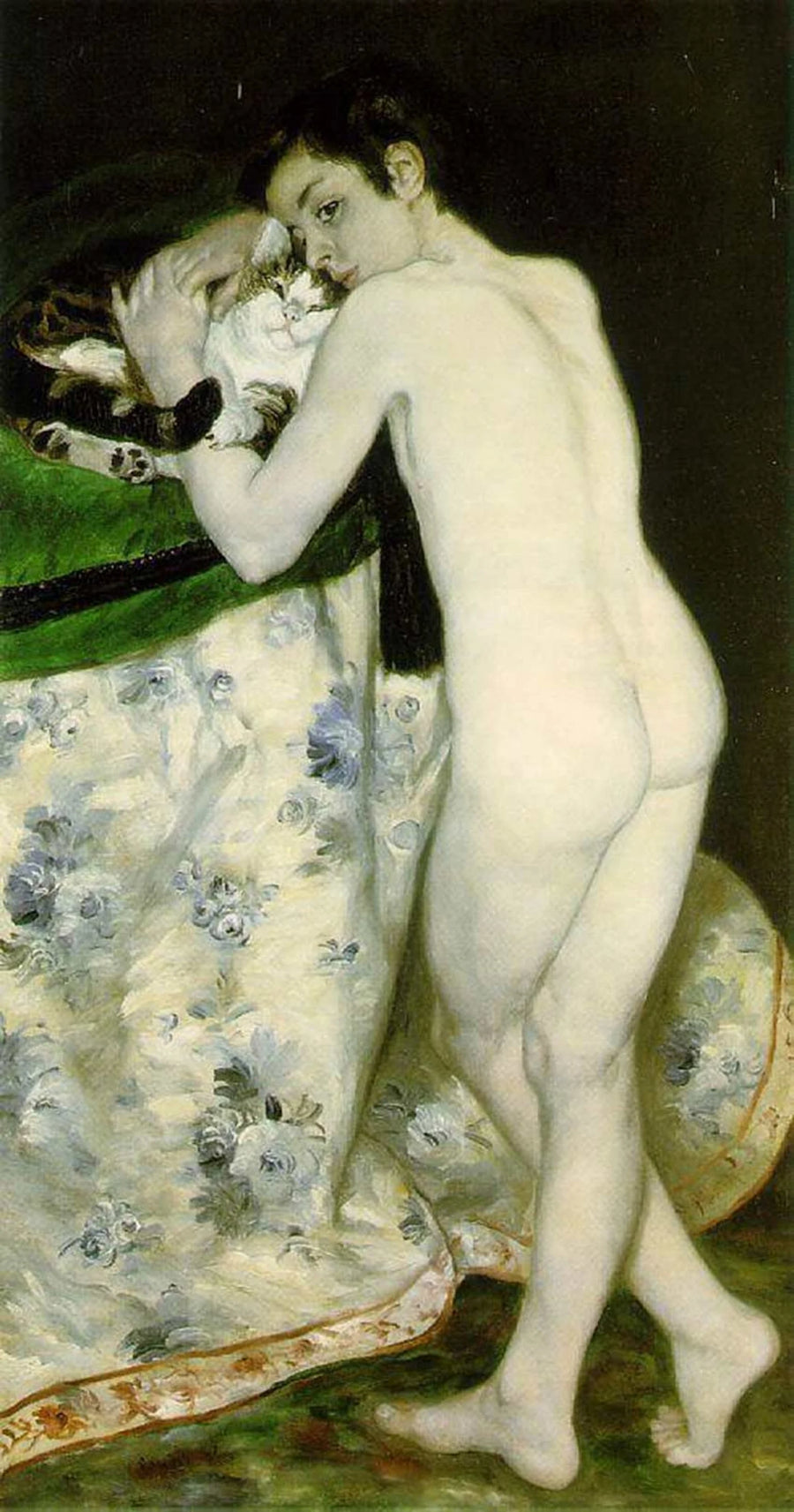 Pojken med katten - Pierre-Auguste Renoir