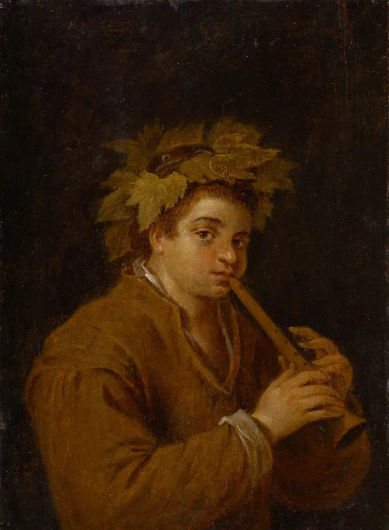 Pojke med flöjt - David Teniers den yngre