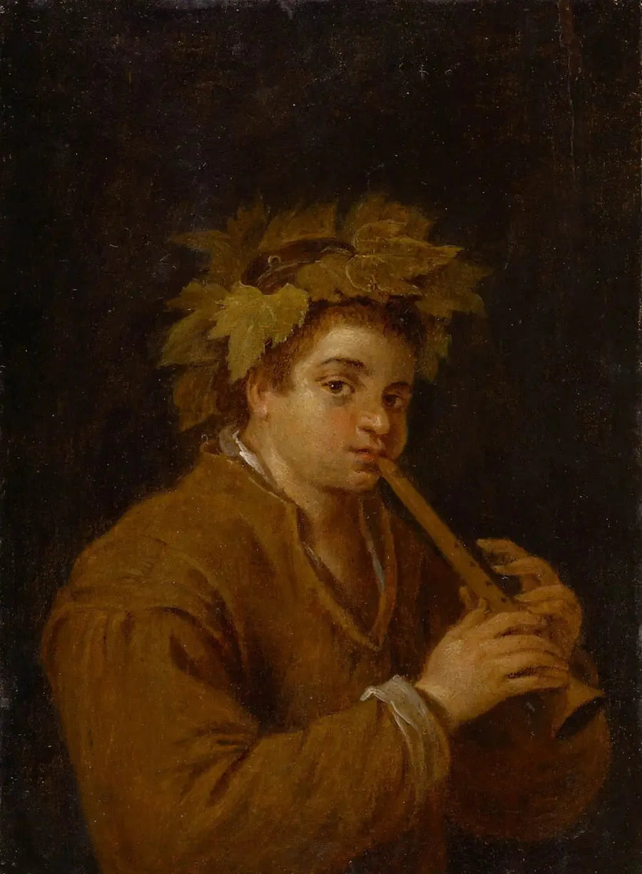 Pojke med flöjt - David Teniers den yngre