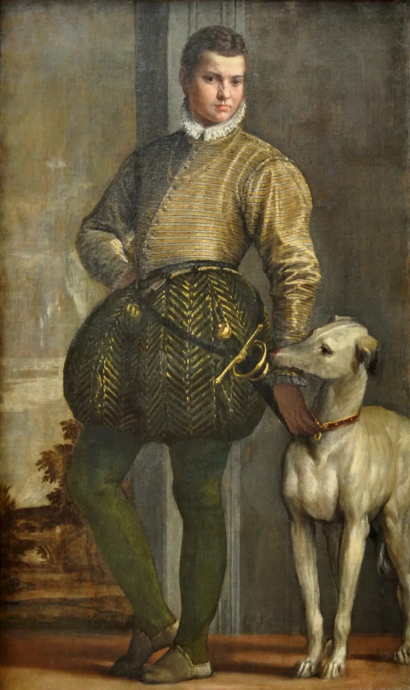 Pojke med greyhound - Paul Véronèse