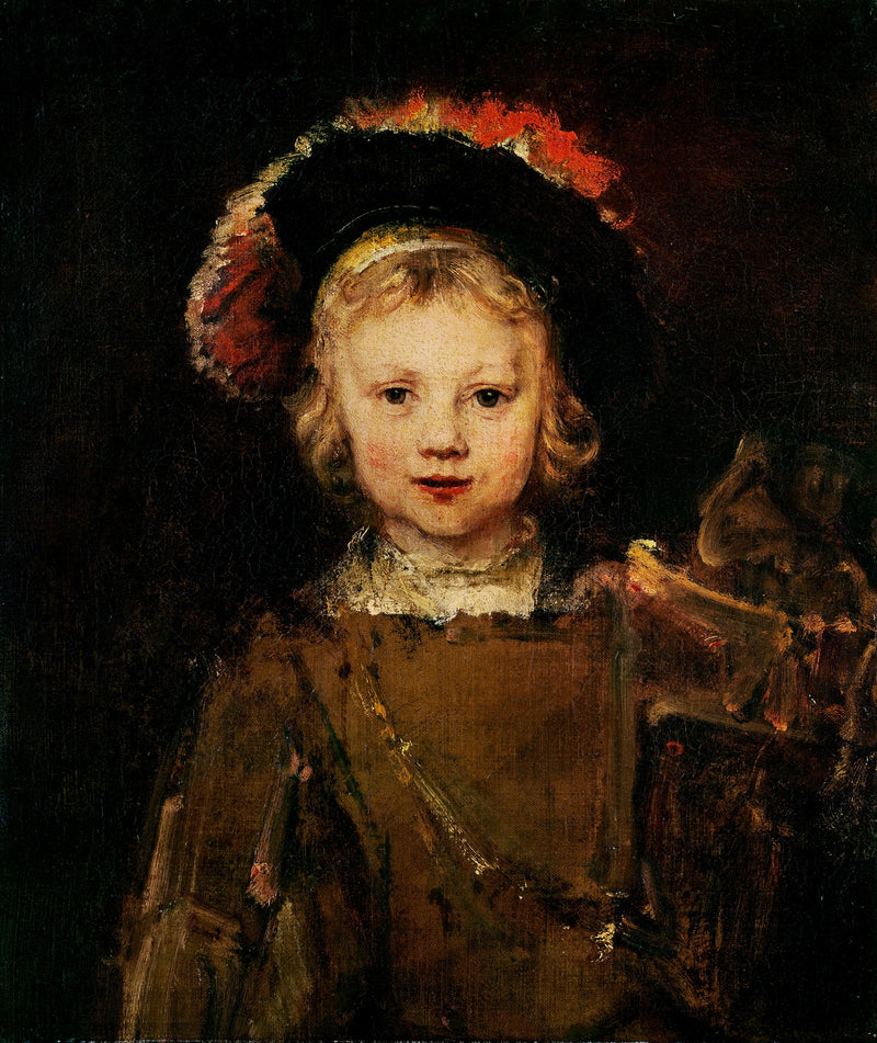 En pojke i fantasikostym - Rembrandt