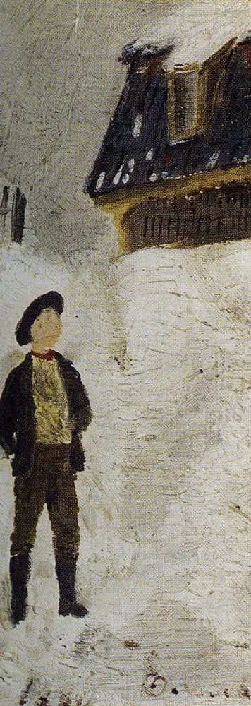 Pojke i snön - Edvard Munch