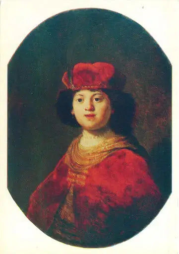 Riktigt välklädd pojke - Rembrandt