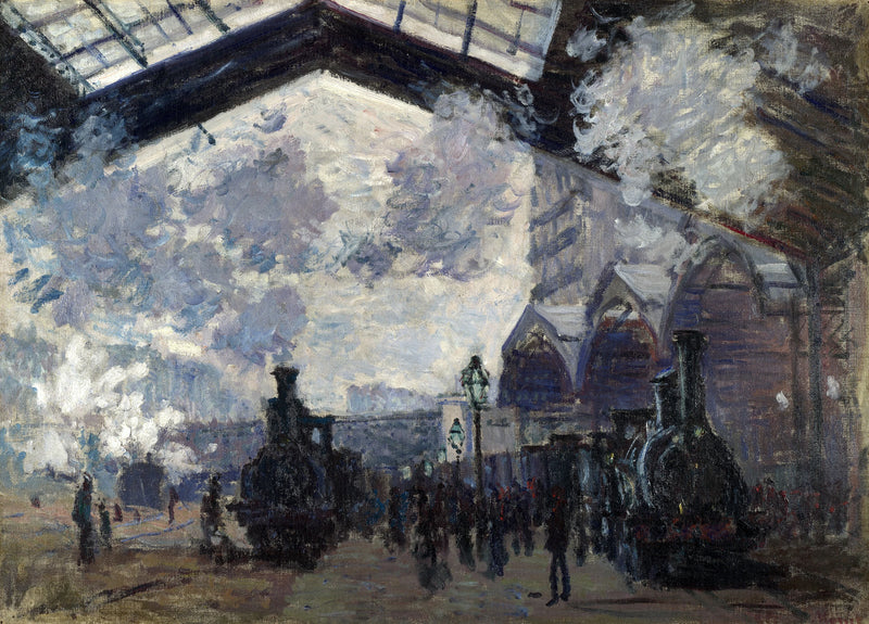 Gare Saint-Lazare - Claude Monet
