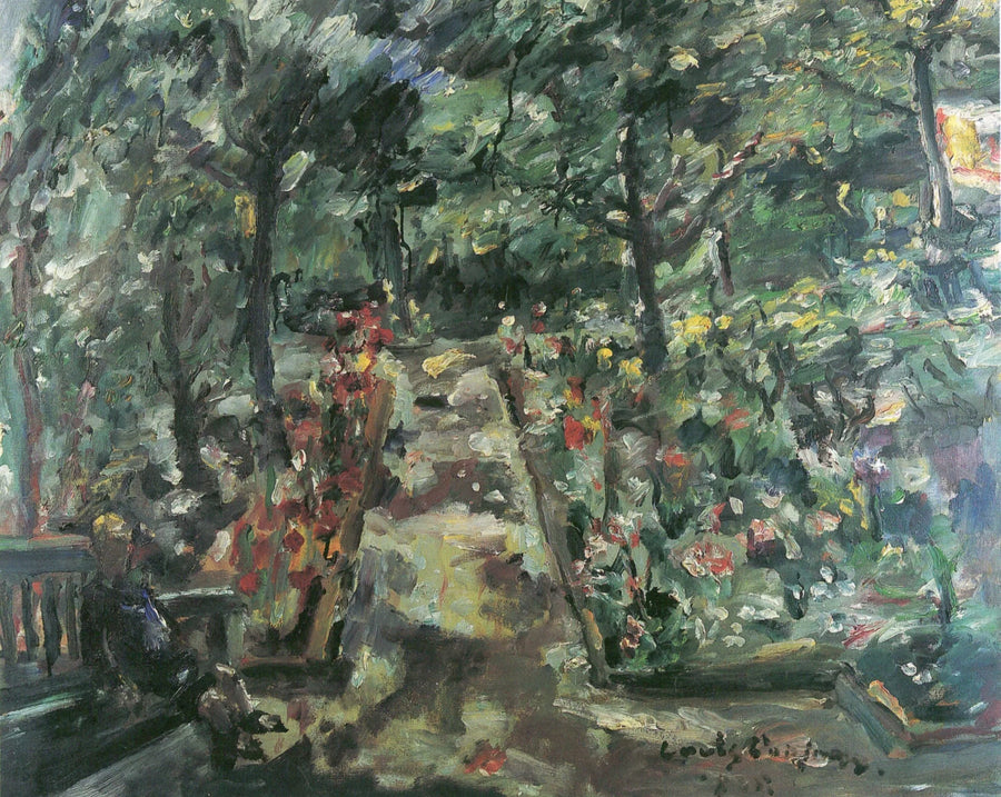 Garten in Berlin-Westend - Lovis Corinth