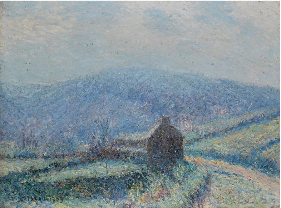 Vitt gelé i Huelgoat, Finistère - Gustave Loiseau