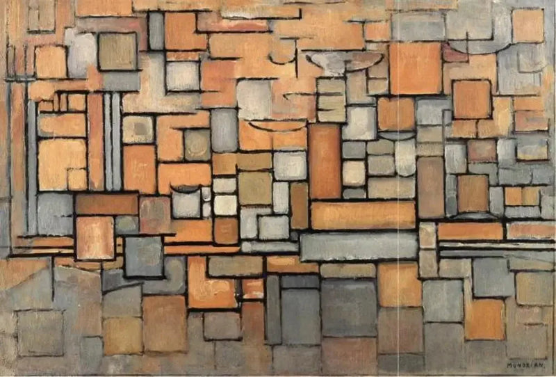 Målning nr I - Piet Mondrian