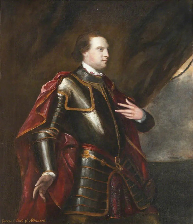 General George Keppel, 3:e earl of Albemarle KG PC (1724 - 1772) - Joshua Reynolds