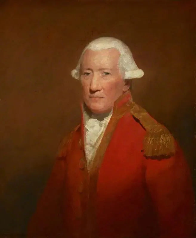 General Robert Melville, 1723 - 1809. Soldat och antikvitetshandlare - Henry Raeburn