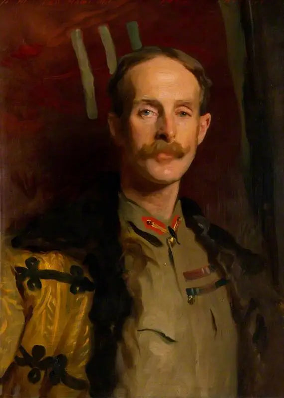 General Sir Ian Standish Monteith Hamilton, 1853 - 1947. Soldat (Befälhavare för 3:e brigaden, Tirah Field Force) - John Singer Sargent