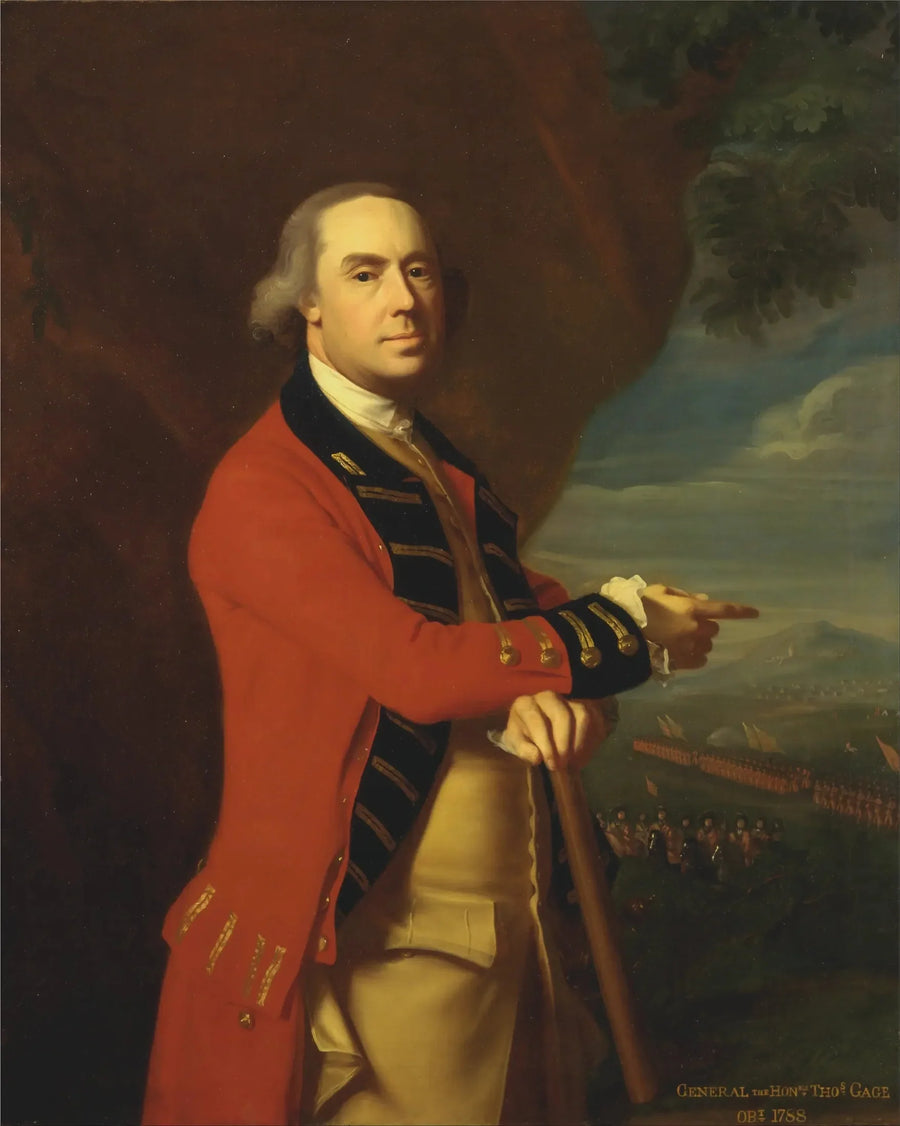 Generalen Thomas Gage - John Singleton Copley