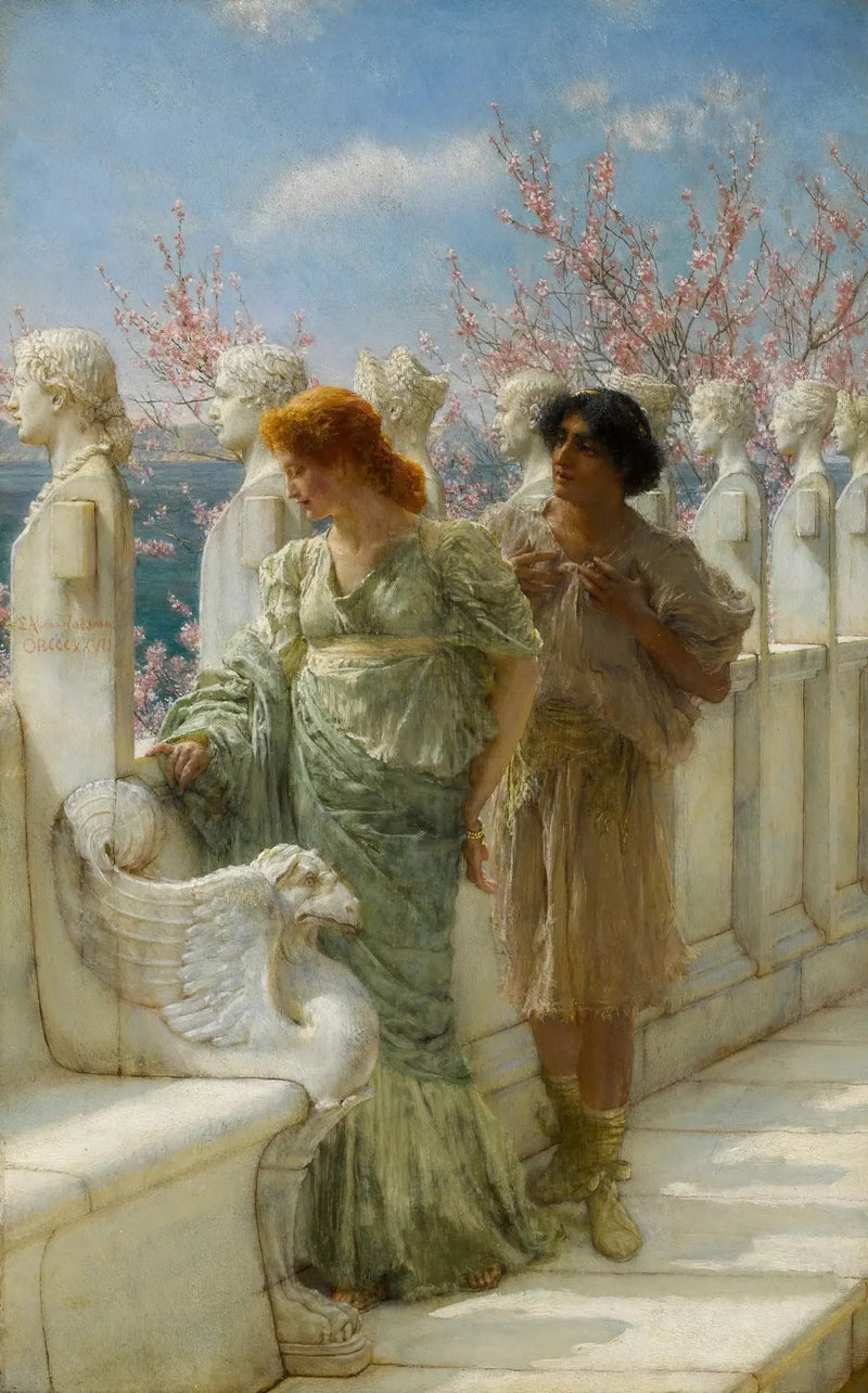 Tidigare och nuvarande generationer - Lawrence Alma-Tadema