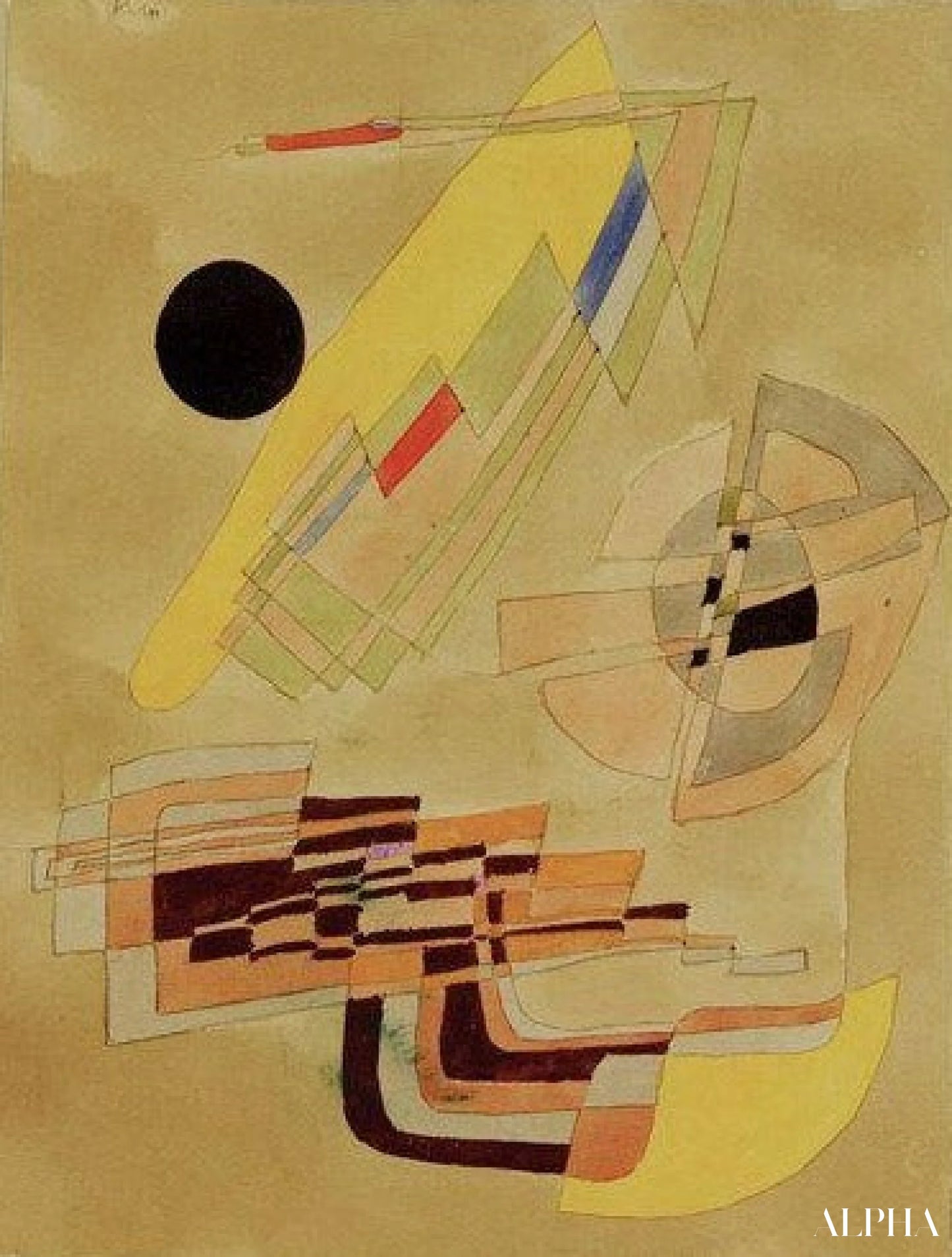 Genèse physionomique, 1929 - Paul Klee - Reproductions de tableaux et peintures haut de gamme