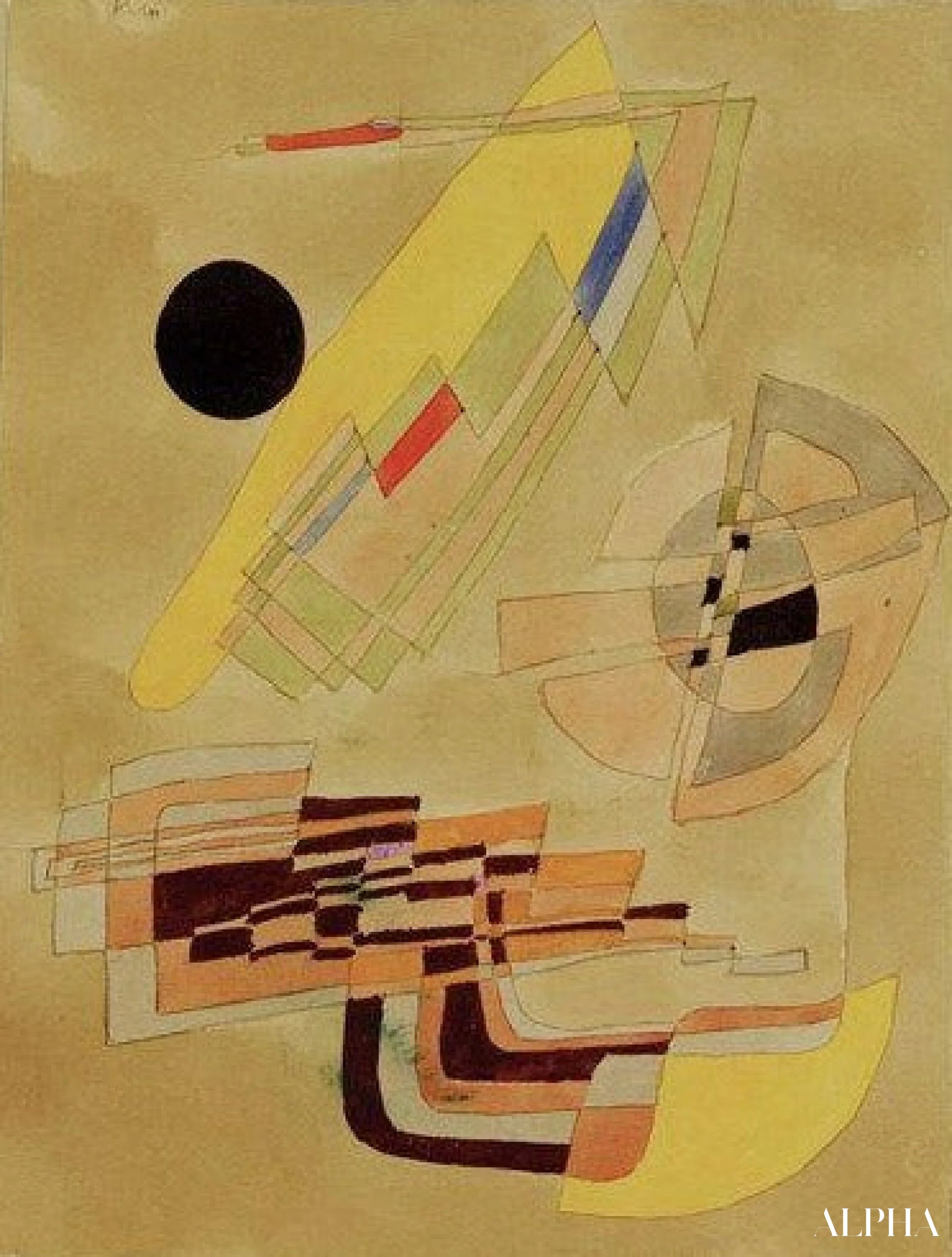 Genèse physionomique, 1929 - Paul Klee - Reproductions de tableaux et peintures haut de gamme