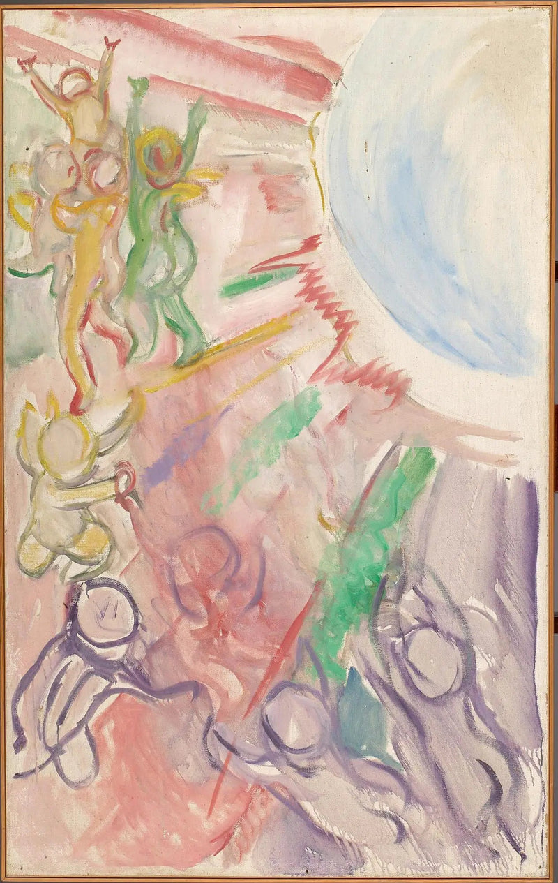 Genier i solens strålar - Edvard Munch