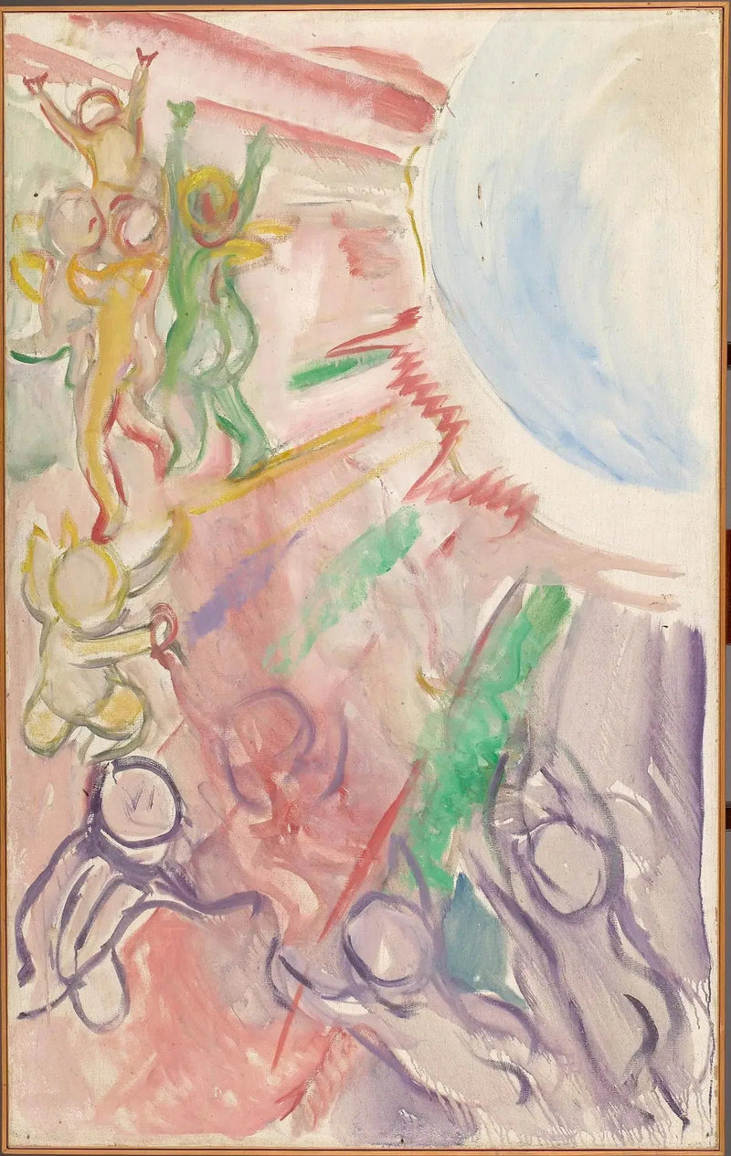 Genier i solens strålar - Edvard Munch
