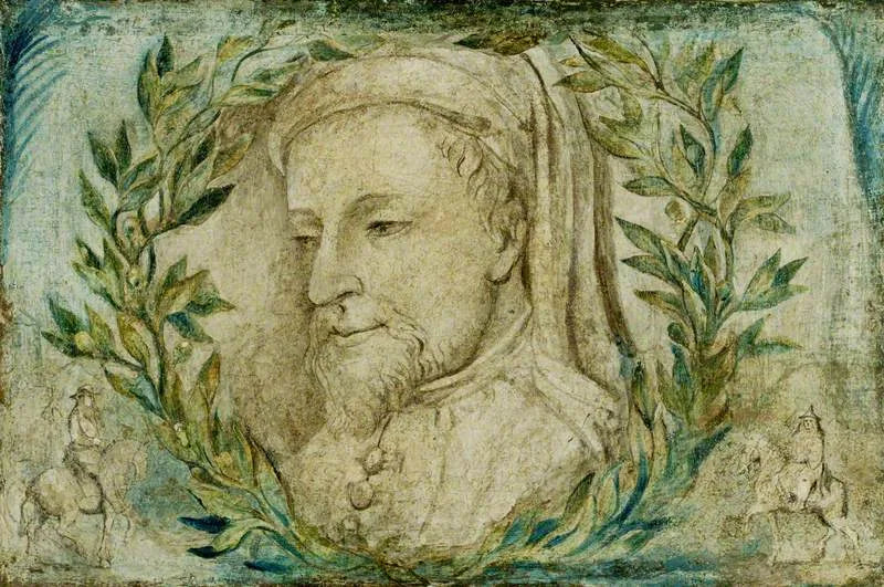 Geoffrey Chaucer (cirka 1343-1400) - William Blake
