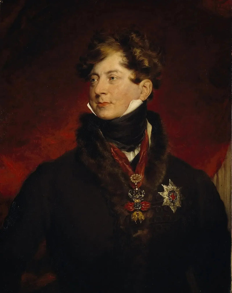 George IV, 1762 - 1830. Var regent från 1811 till 1820, kung från 1820 till 1830. - Thomas Lawrence