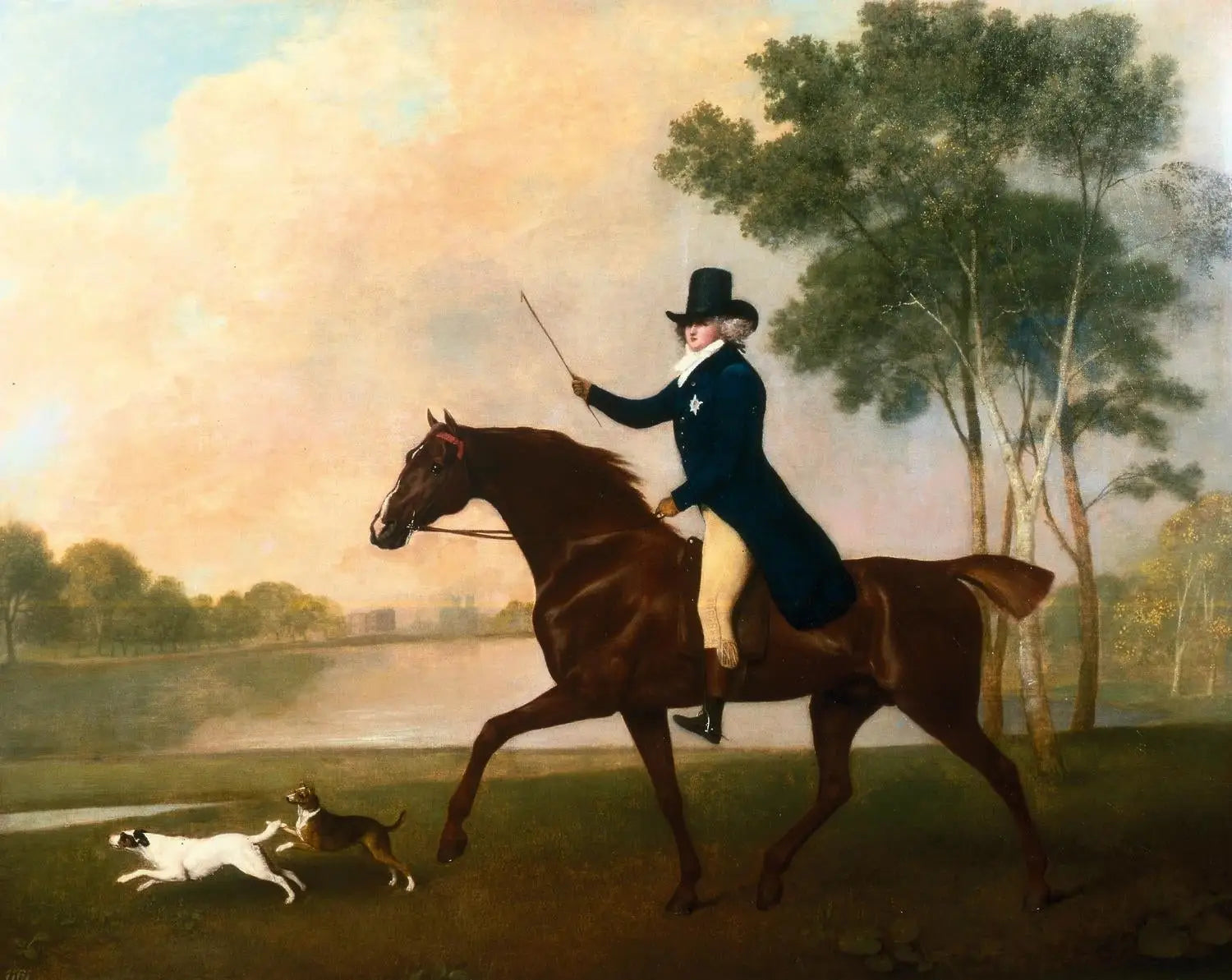 George IV (1762-1830) alors prince de Galles - George Stubbs - Alpha Reproduction