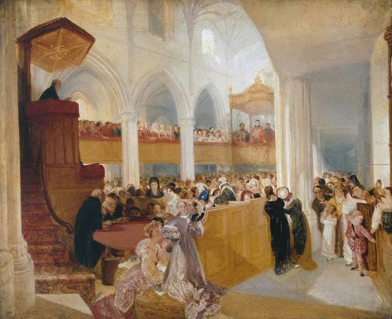 George IV vid St Giles's, Edinburgh - J. M. W. Turner