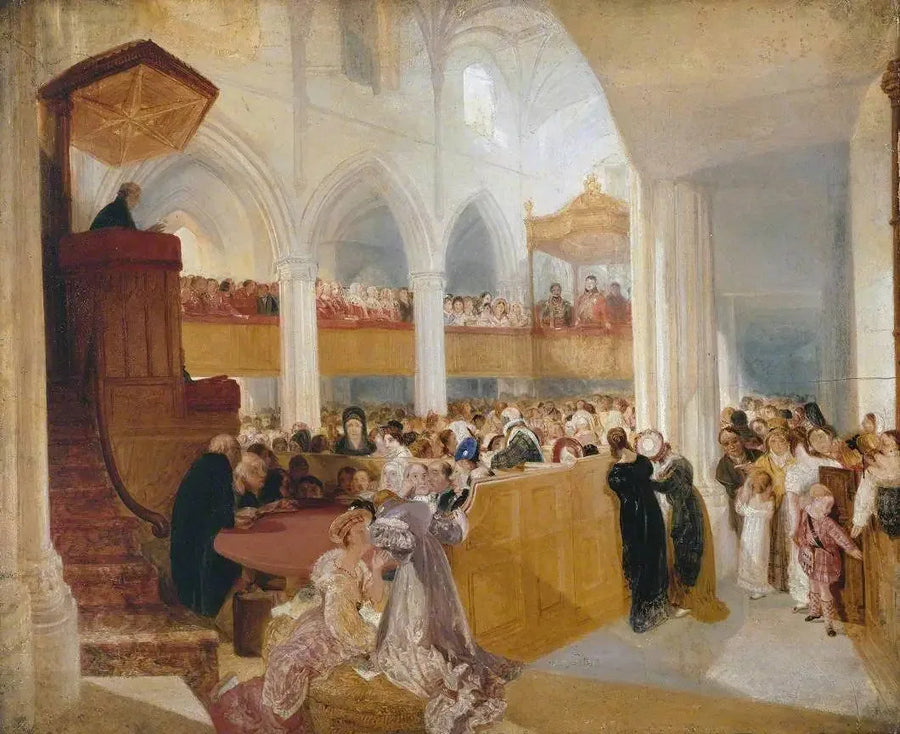 George IV vid St Giles's, Edinburgh - J. M. W. Turner