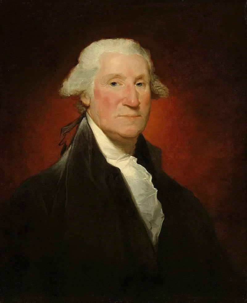 George Washington (porträtt av Vaughan) - Gilbert Stuart