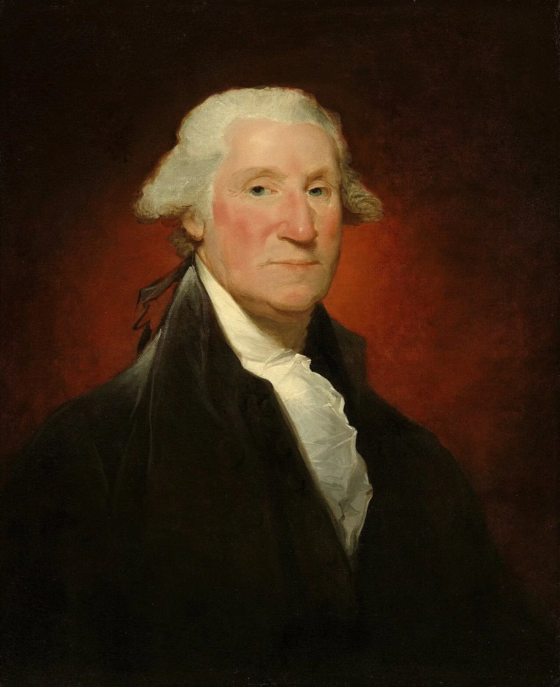 George Washington (porträtt av Vaughan) - Gilbert Stuart