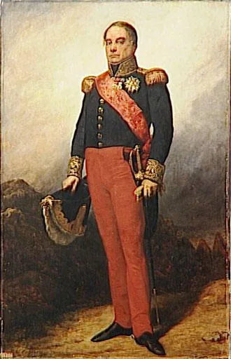 Georges Mouton, greve de Lobau, marskalk av Frankrike (1770-1838) - Ary Scheffer