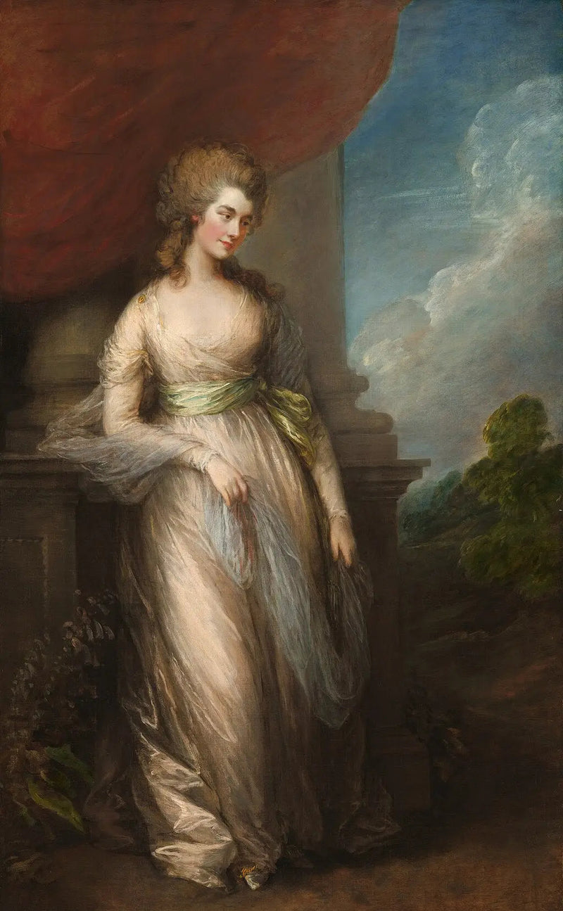 Georgiana, hertiginna av Devonshire - Thomas Gainsborough