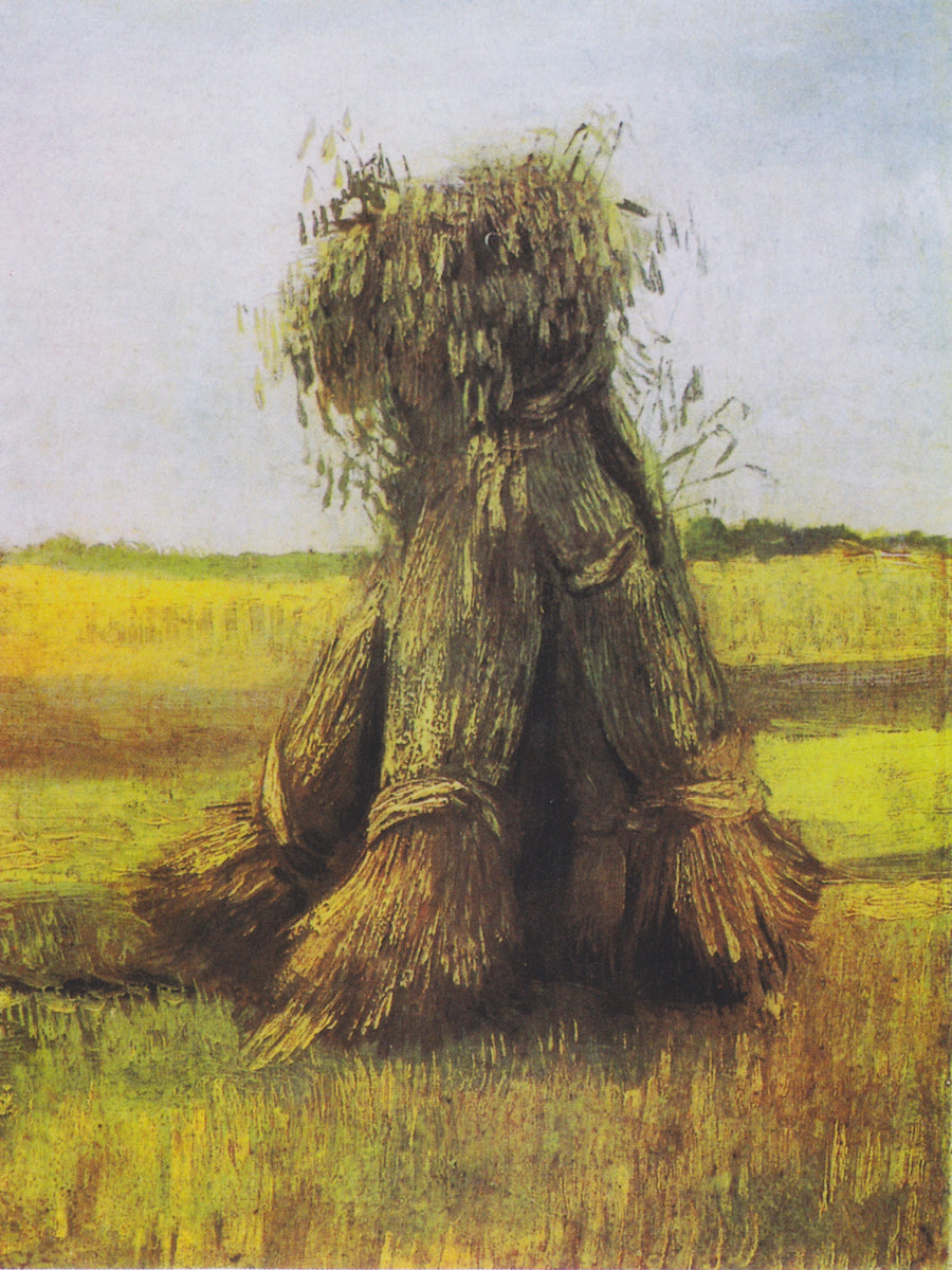 Ax av vete på ett fält - Vincent van Gogh