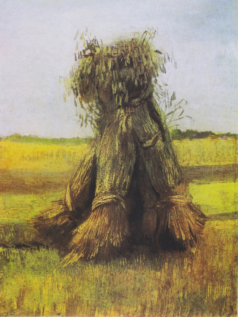 Ax av vete på ett fält - Vincent van Gogh