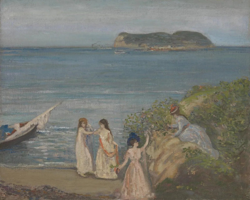 Gibraltar från Algésiras - Charles Conder
