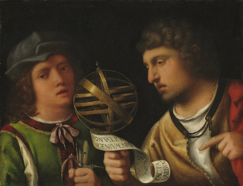 Giovanni Borgherini och hans mentor - Giorgione