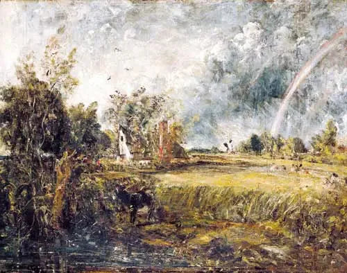 Gäststuga i East Bergholt - John Constable