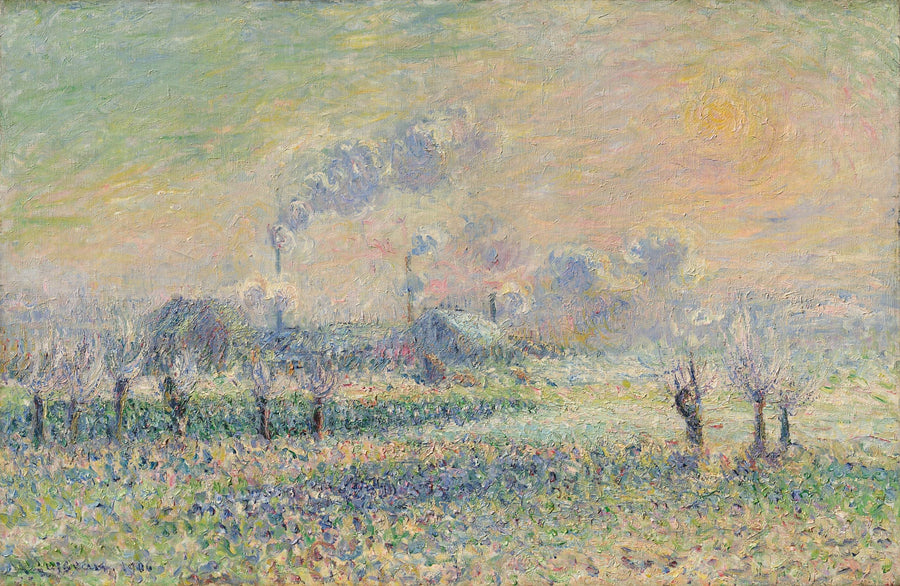 Frost i Pontoise - Gustave Loiseau