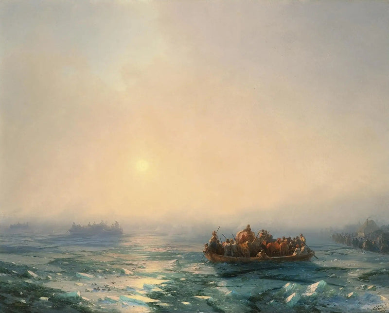 Glas över Dnepr - Ivan Aivazovskij