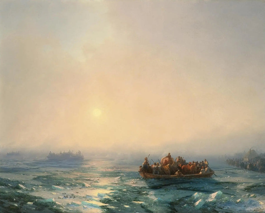 Glas över Dnepr - Ivan Aivazovskij
