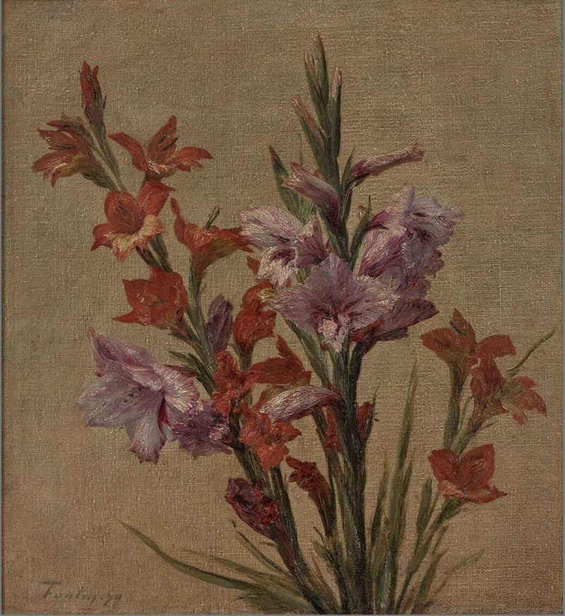 Gladioler - Henri Fantin-Latour