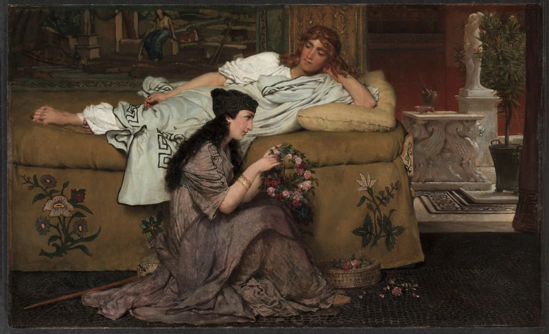 Glaucus och Nydia - Lawrence Alma-Tadema