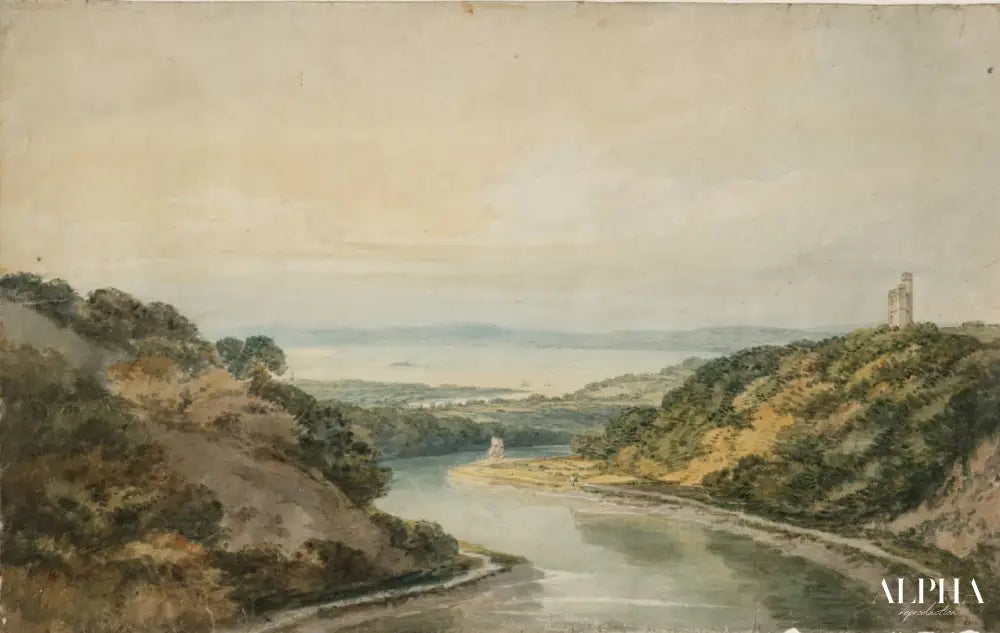 Gorges d'Avon - William Turner - Reproductions de tableaux et peintures haut de gamme