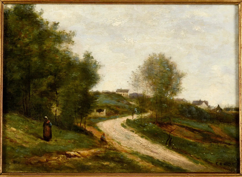 Gouvieux, nära Chantilly - Jean-Baptiste Camille Corot