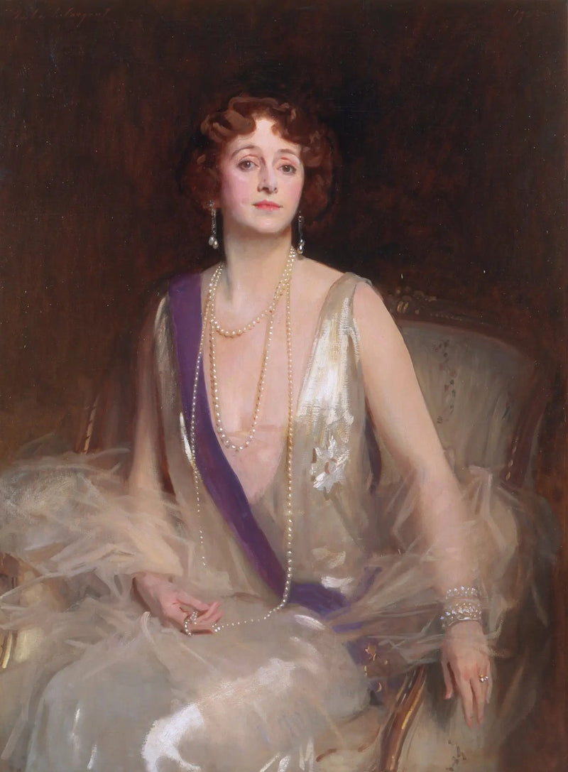 Grace Elvina, markisinnan Curzon de Kedleston - John Singer Sargent