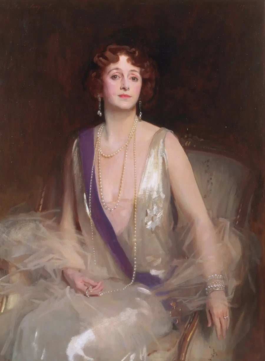 Grace Elvina, markisinnan Curzon de Kedleston - John Singer Sargent