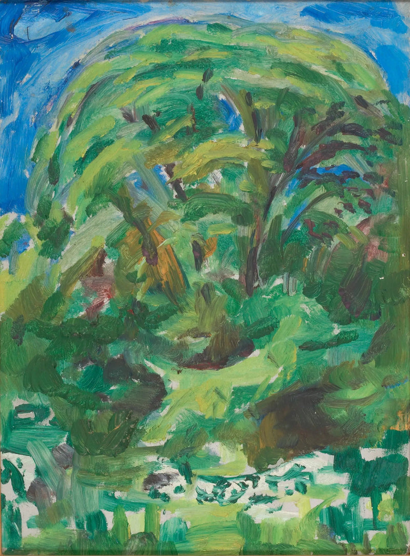 Stort Träd - Edvard Munch