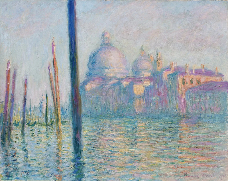 Canal Grande i Venedig W1738 - Claude Monet