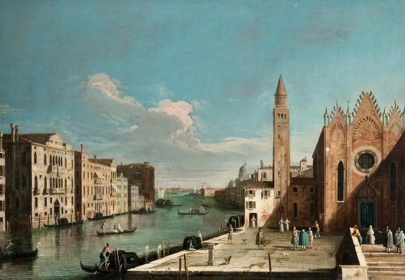 Grand Canal: Från Santa Maria della Carità till Bacino di San Marco - Canaletto