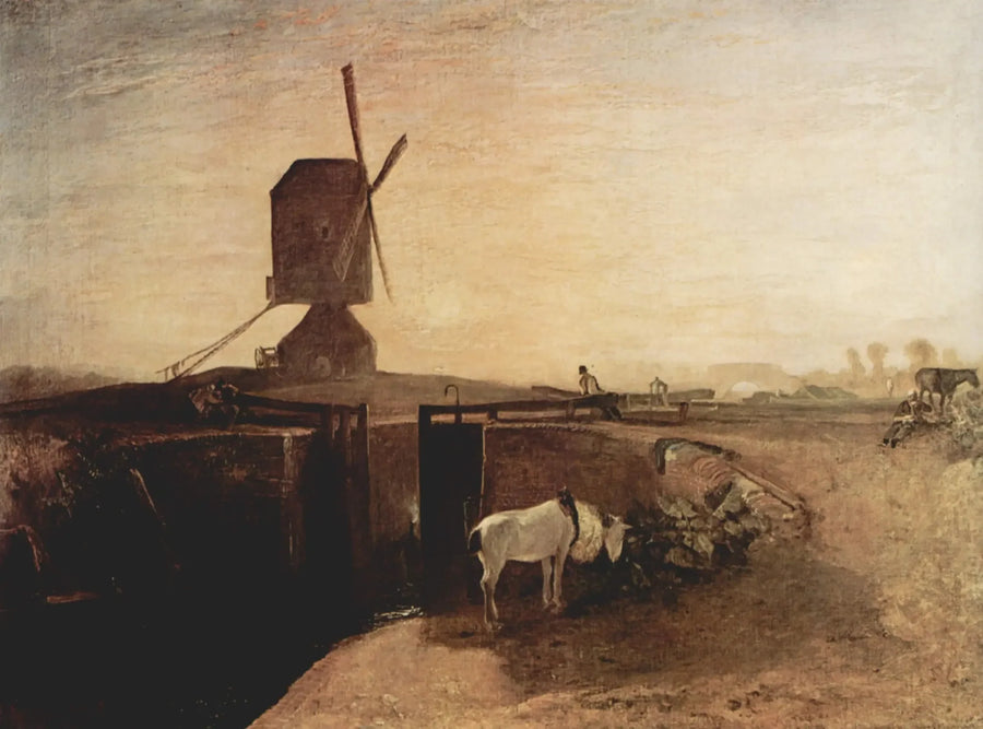 Grand Junction Canal vid Southall Mill - J. M. W. Turner